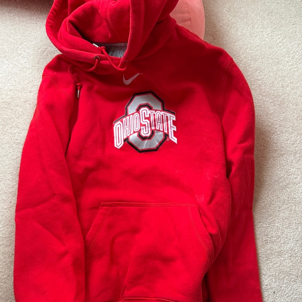 Nike Red Ohio State Hoodie